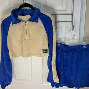 2 piece Palm springs outfit